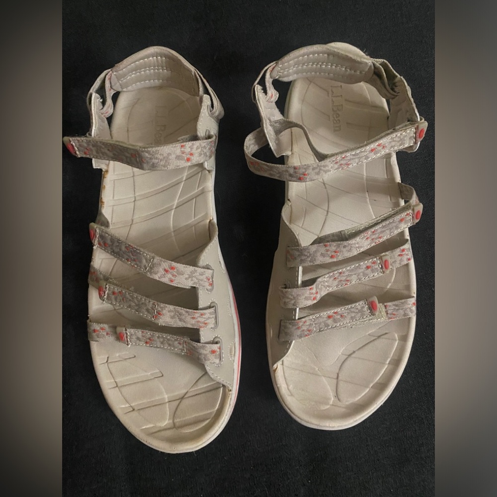 LL Bean sandals used women’s size 8